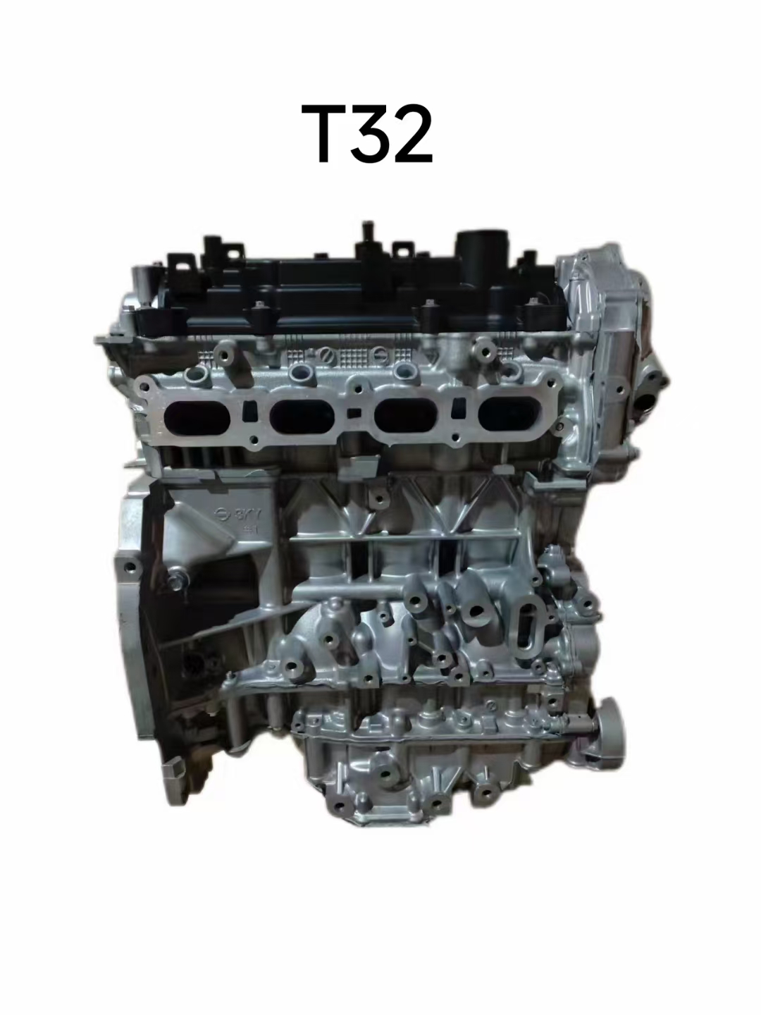 T32 engine side view showing block and accessories