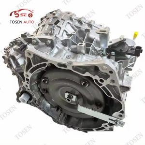JF011E CVT transmission assembly viewed from the side